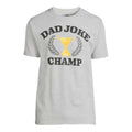 Father's Day Dad Joke Champ Men's and Big Men's Graphic T-Shirt Small