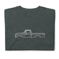 Softstyle T-Shirt For Ford F100 Pickup Car Owners Birthday Gift Tee Shirt