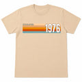 Established 1976 T-Shirt 50th Birthday 2026 Retro Stripe Gift for Men Women