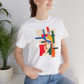Abstract Geometric Shapes Tee | Colorful Modern Art Shirt
