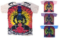 100% Cotton MIRROR Buddha Chakra T Shirt Good Vibes Festival Style Summer Boho