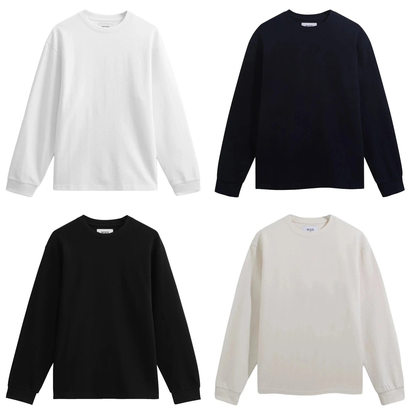 Wax London T-Shirt - Men's Wax London Hayden Textured Long Sleeved T-Shirt - NWT