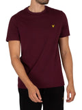 Lyle & Scott Men's Plain T-Shirt, Red