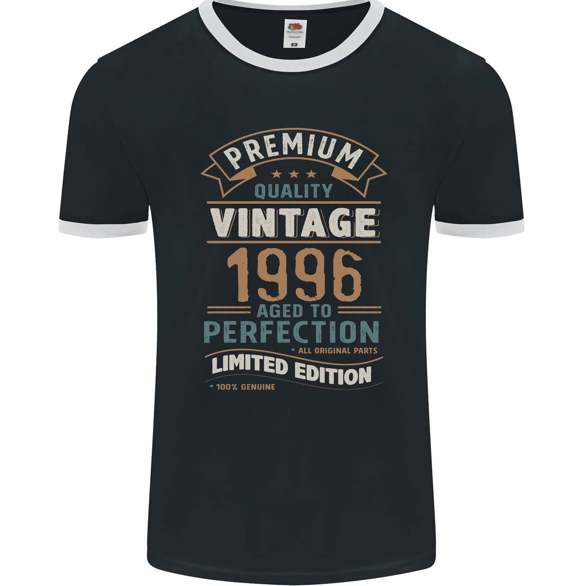 Premium Vintage 30th Birthday 1996 Mens Ringer T-Shirt FotL