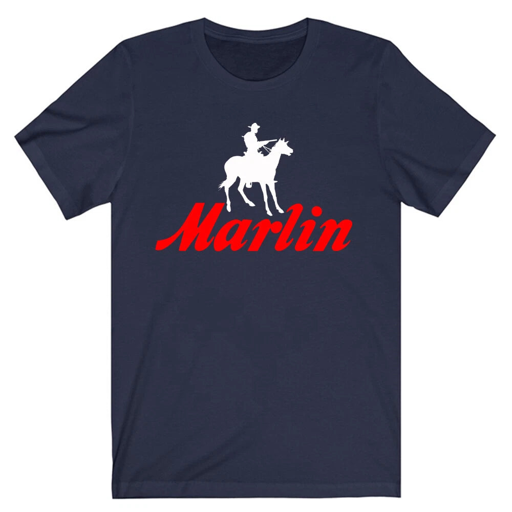 Marlin Gunmaker Guns Firearms Rifles Men's Navy Blue S-5XL