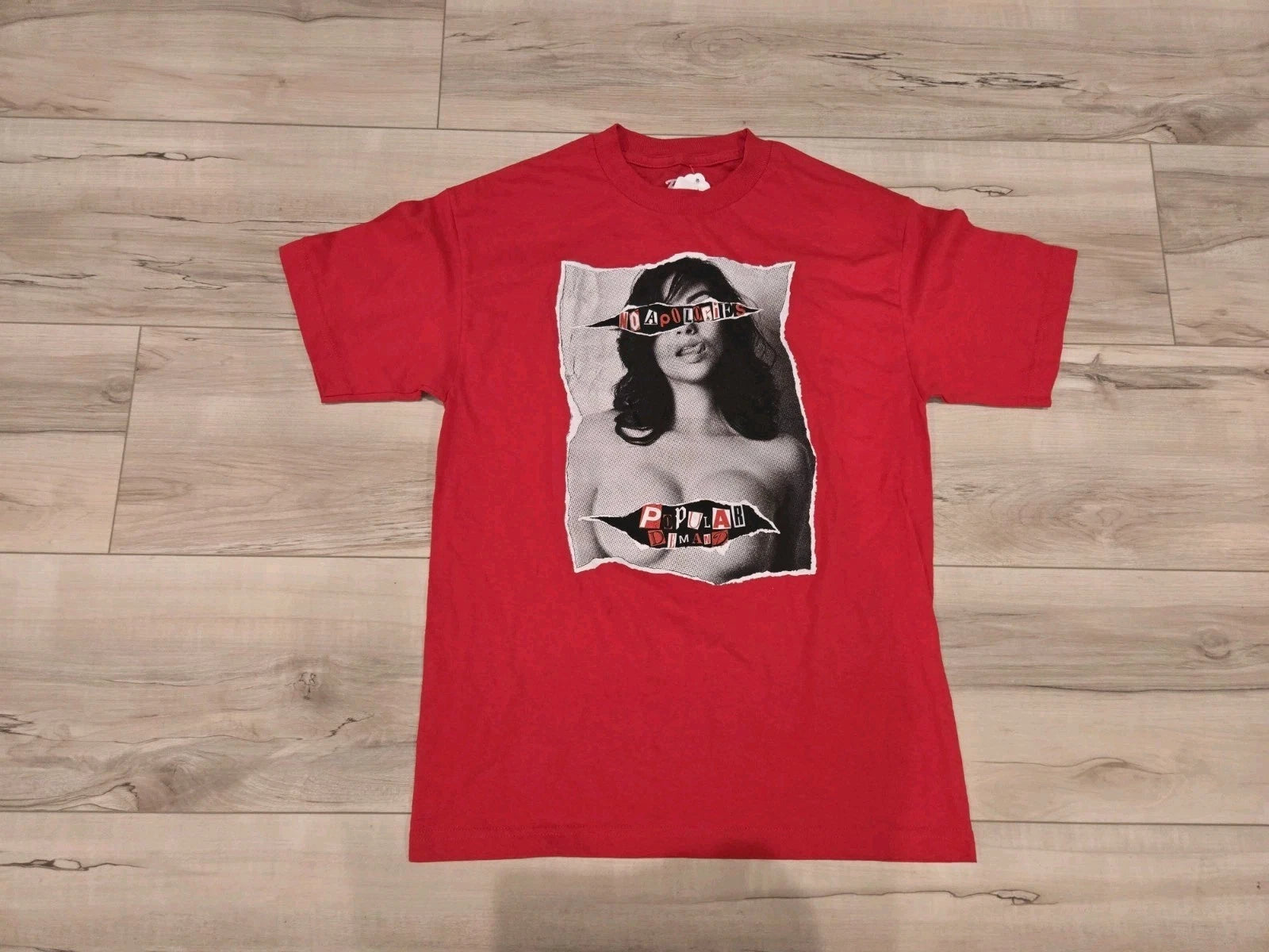 NWT Mens Popular Demand Ransom Red T Shirt Size XL retro