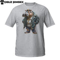 Hip Hop Hippie Hipster Hippo Graphic Street Style Short-Sleeve Unisex T-Shirt