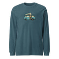 Dog in Van Vanagon Camper Westy T3 Unisex Long Sleeve Shirt Men Women Cute Gift