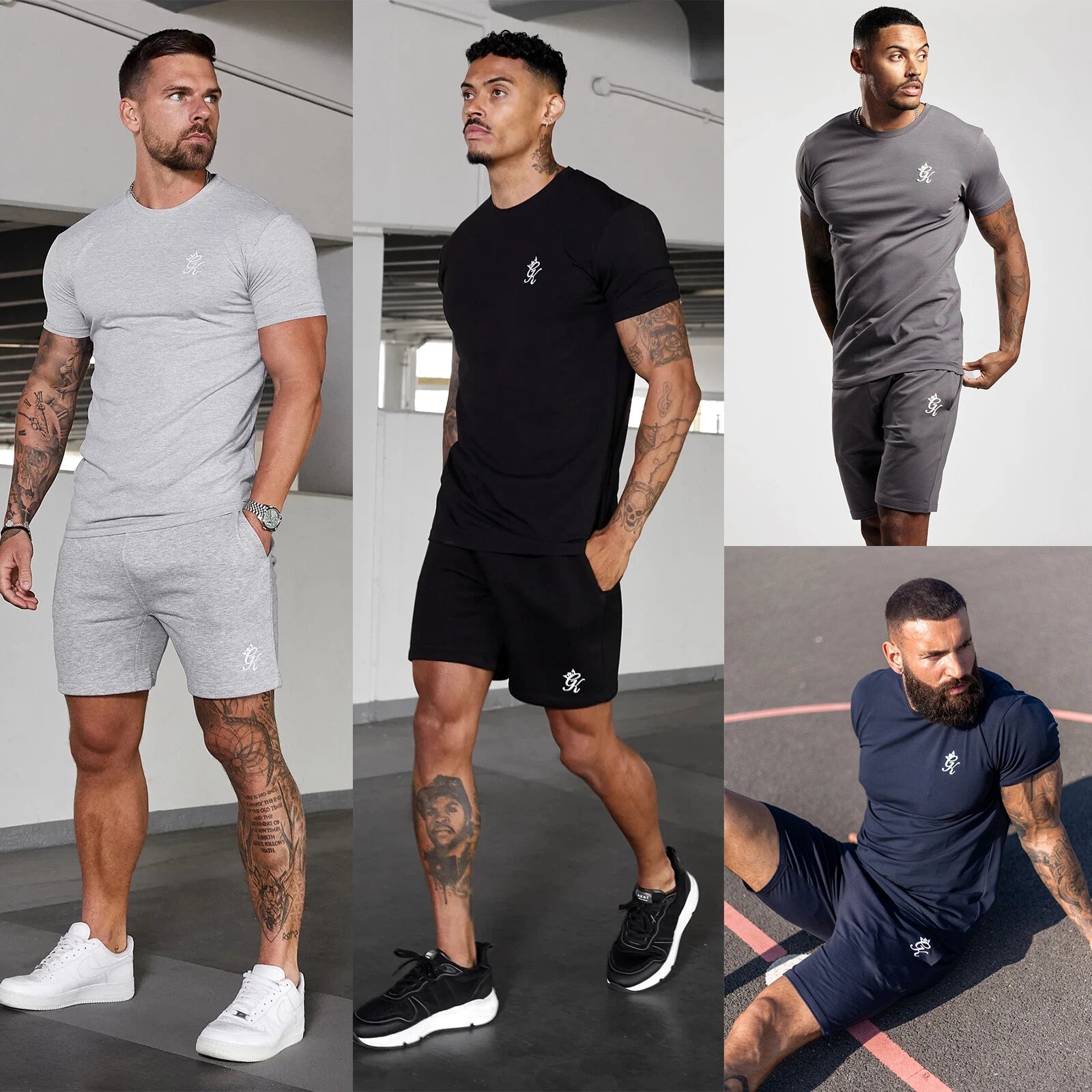 Gym King Men’s Shorts Tshirt Designer Slim Fit Sold Separately Mega Clearance !