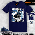 Tee Shirt Matching AJ 13 Flint 2026 To Match Sneaker Vintage MJ Bulls T-Shirt