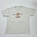 SCREEN STARS Unisex XL Vintage Crew Neck Graphic T-Shirt in Gray
