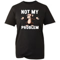 Cute Chimpanzee Joke Tshirt Office Humour Prank Gift Shrugging Ape Graphic Cover