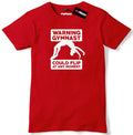Warning Gymnast Could Flip At Any Moment Mens Premium T-Shirt Slogan Tee