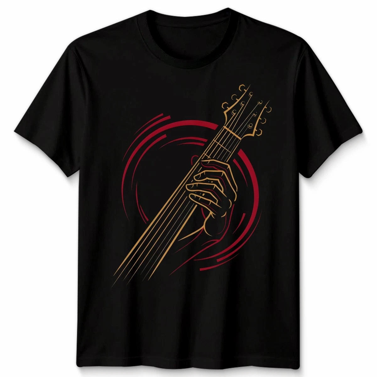 Playing Guitar Unisex T Shirt Guitarist Music Life Musician Gift Graphic Tee