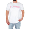 Summer Vibes Mens T-Shirt Retro Stylish Beach Life Tropical Funny Gift