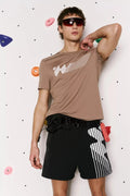 Without Walls (Urban Outfitters) NWT Men's Taupe Tech Tee Shirt, Size XLarge