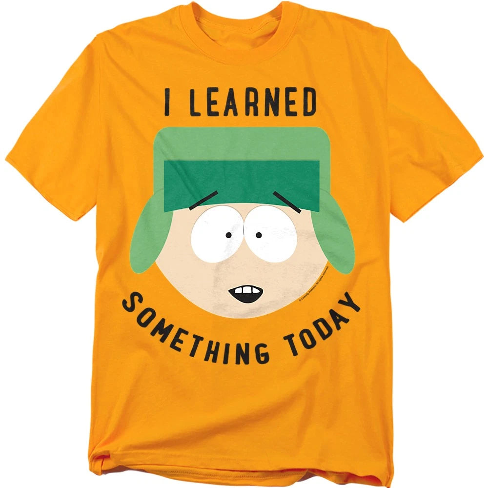 South Park I Learned Something Today T-Shirt S-3XL, Gold