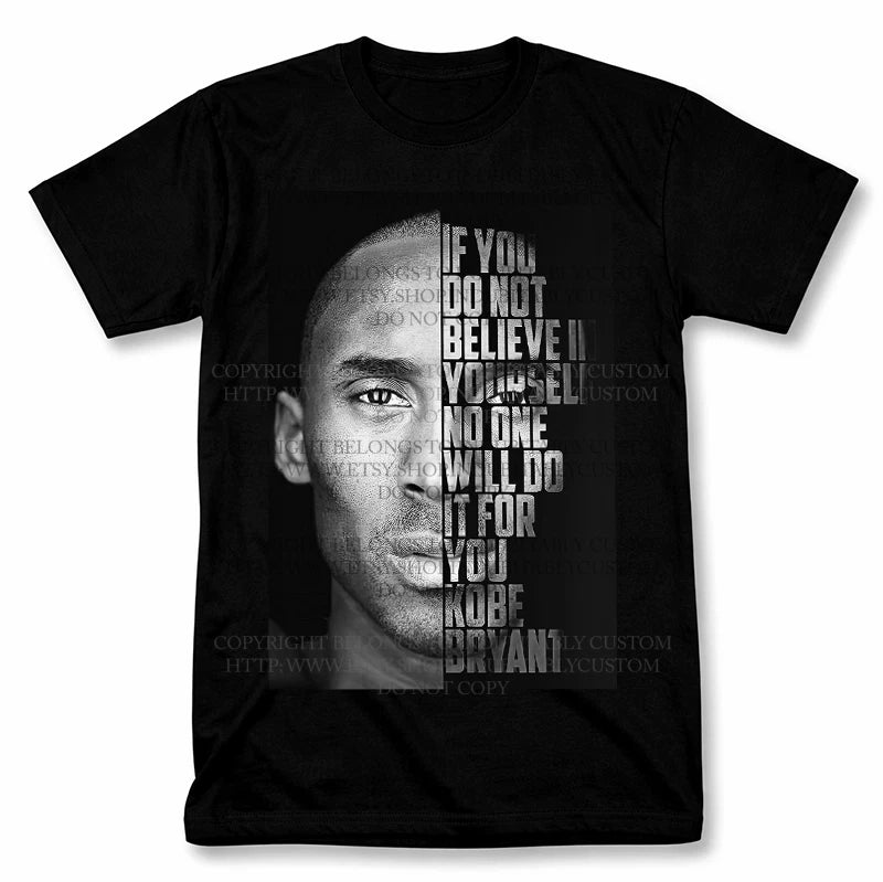 Kobe Bryant Los Angeles Lakers Graphic T Shirt Vintage Style Basketball Fan Tee