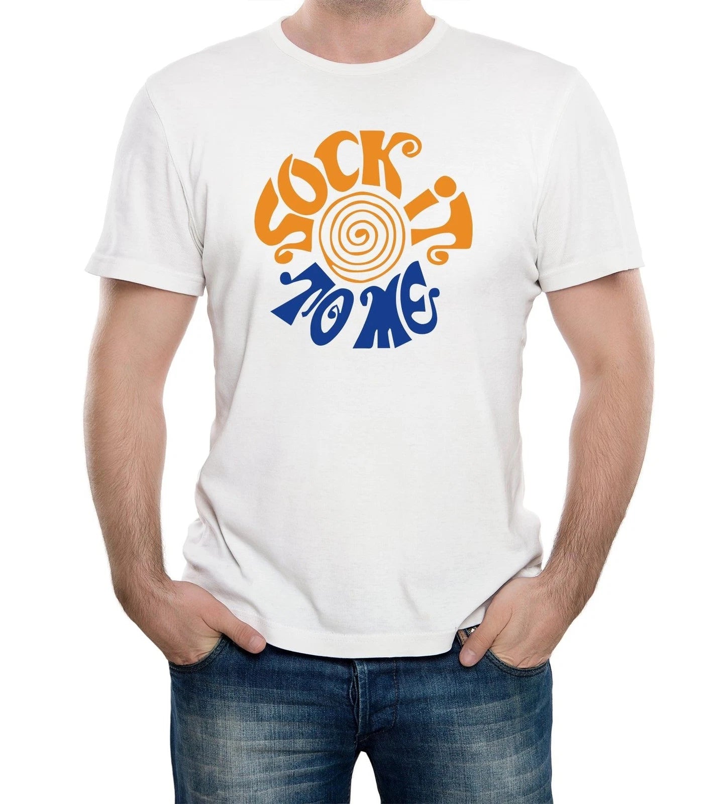 Sock It To Me Mens T-Shirt Fight Club Classic Movie Brad Pitt Tyler Durden