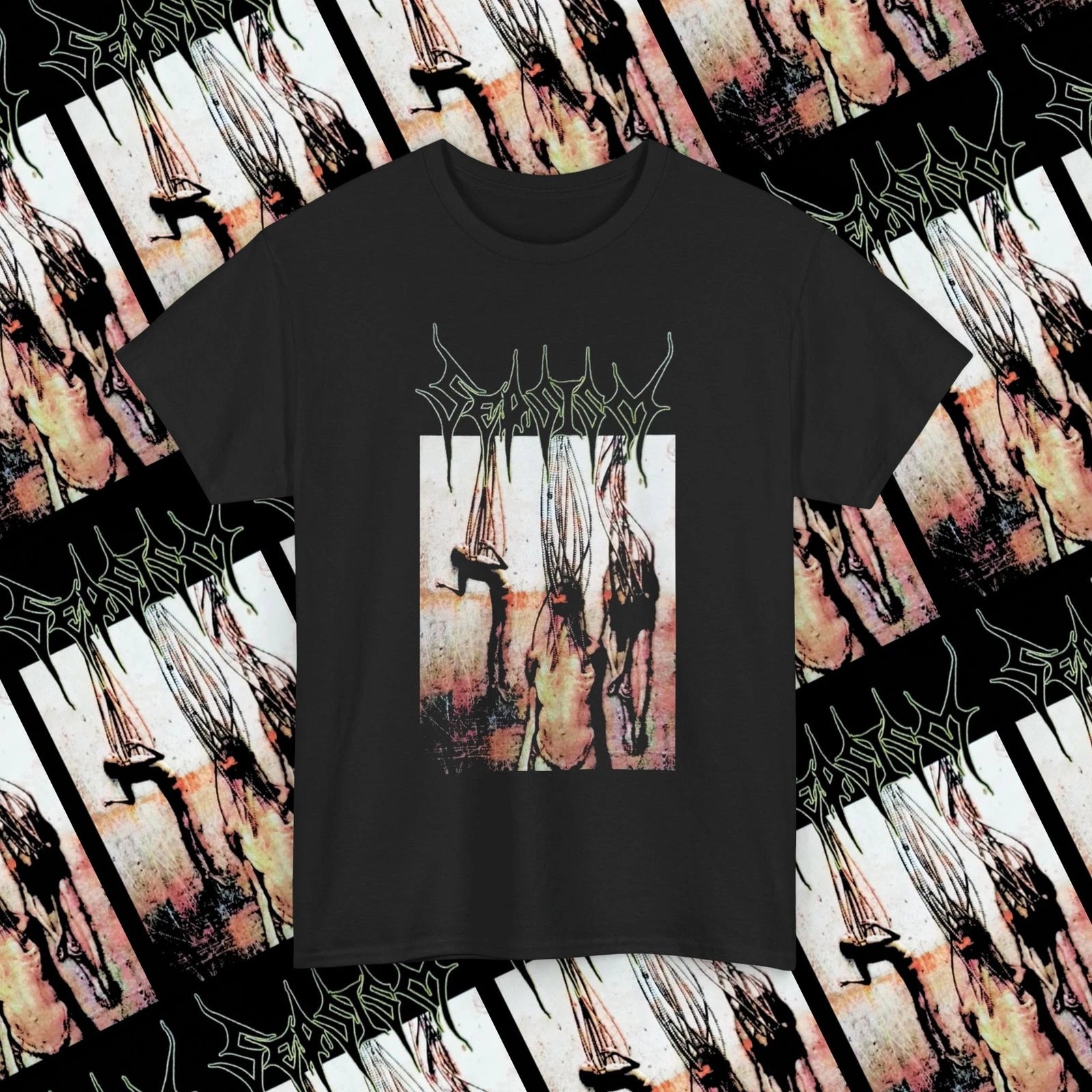Sepsism "To Prevail in Disgust" Vintage Reprint, Brutal Death Metal Band T-Shirt