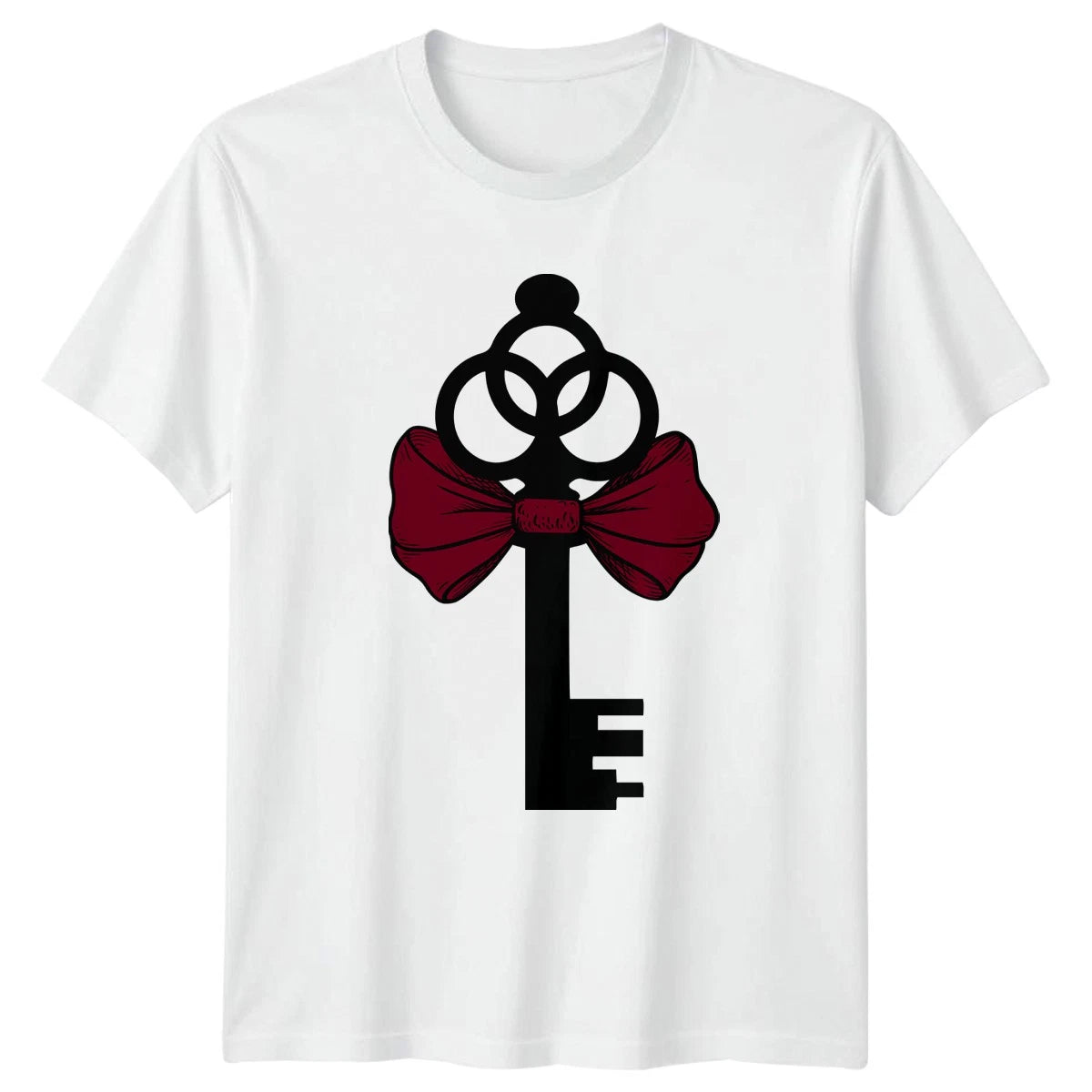 Key To My Heart Vintage Skeleton Womens T-Shirt Vintage Key Love Romance