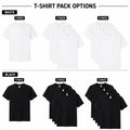 Bellvare Mens Plain Cotton Short Sleeve Tee Casual T Shirt 3 5 Pack Crew Neck