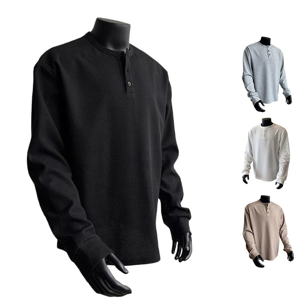 Casual Long Sleeve Daily Sportswear Long Sleeve Style Men's Casual Wear