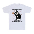 Tuxedo Cat What Day Is Today Who Cares I'm Retired Funny Cat Lovers Gift T-shirt