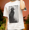 Black Cat T shirt - Cute Cat - Cat T shirt - Noir - Unisex