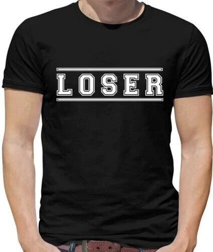 Loser College Police T-Shirt - Sad - Funny - Mean - Gouaille - Meme -