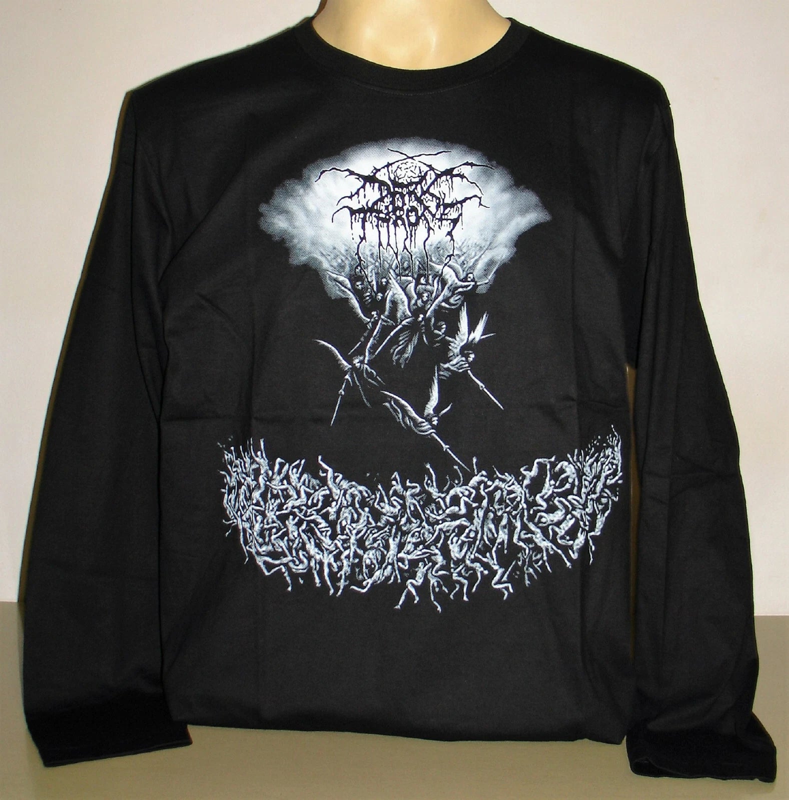 Darkthrone Sardonic Wrath Long Sleeve T-Shirt Size S M L XL Black Metal Band New