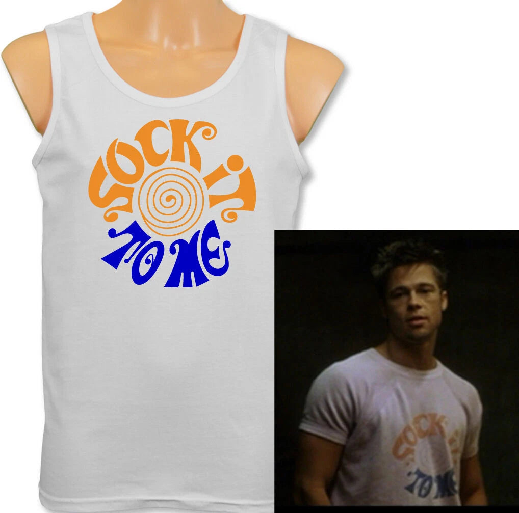 As Worn By Brad Pitt Tyler Durden From The Fight Club Movie Mens Funny Vest