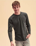 Fruit Of The Loom Mens Valueweight Long Sleeve T-Shirt