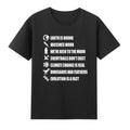 The Earth Is Round Vaccines Do Work Conspiracy Theorist Saying T-Shirt
