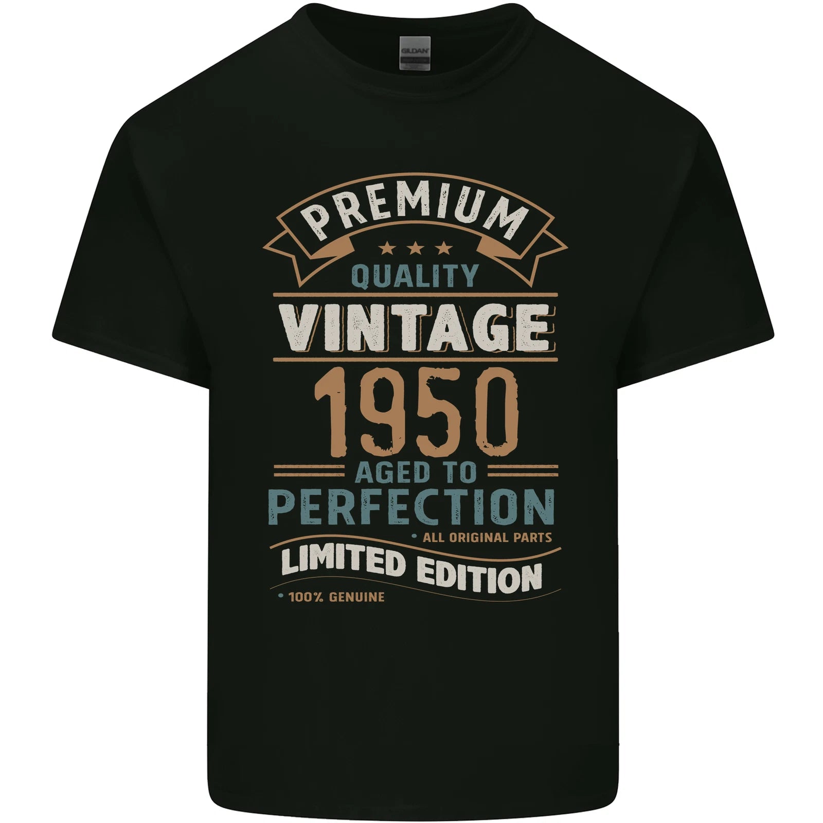 Premium Vintage 76th Birthday 1950 Mens Light Cotton T-Shirt