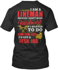 Cool Sarcastic Lineman Premium T-Shirt Premium T-Shirt