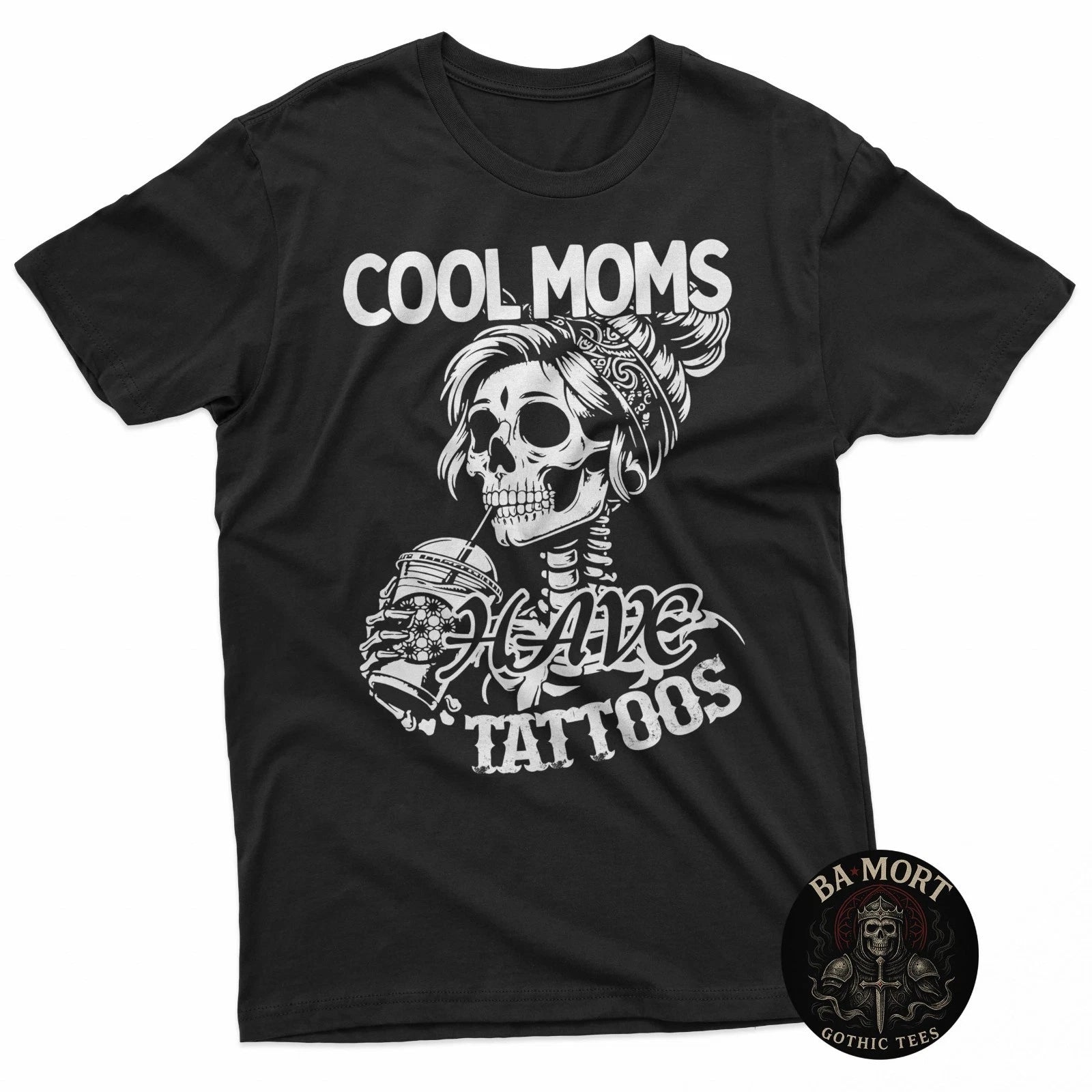 Cool Moms Have Tattoos T-Shirt