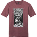 NEW Art Society RISK TAKER HEATHER CARDINAL Tee Shirt SMALL-4XLARGE MADE IN USA