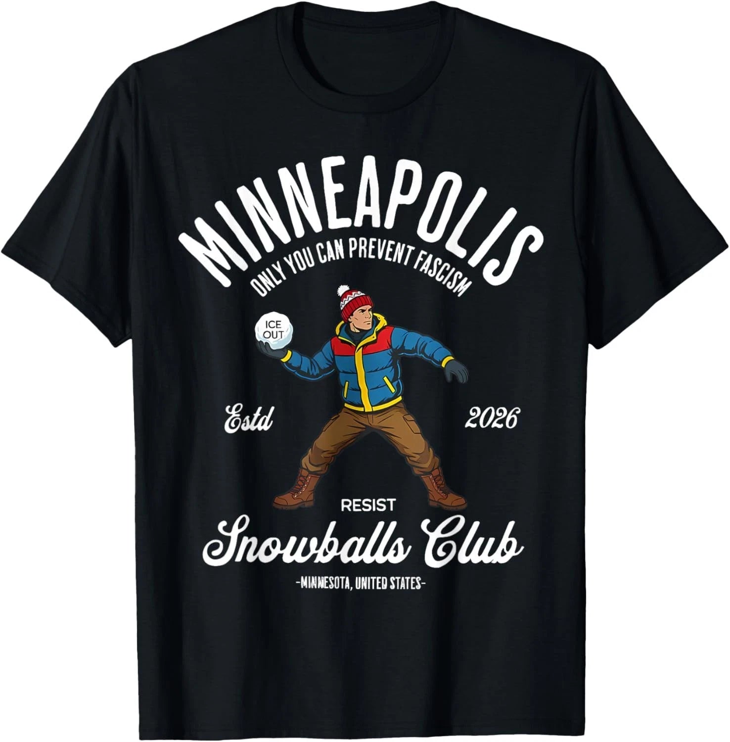 Snowball Club Minneapolis Men Women Gift Unisex T-Shirt