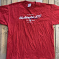 Washington DC Urban Wear Red T-Shirt Mens Size XL