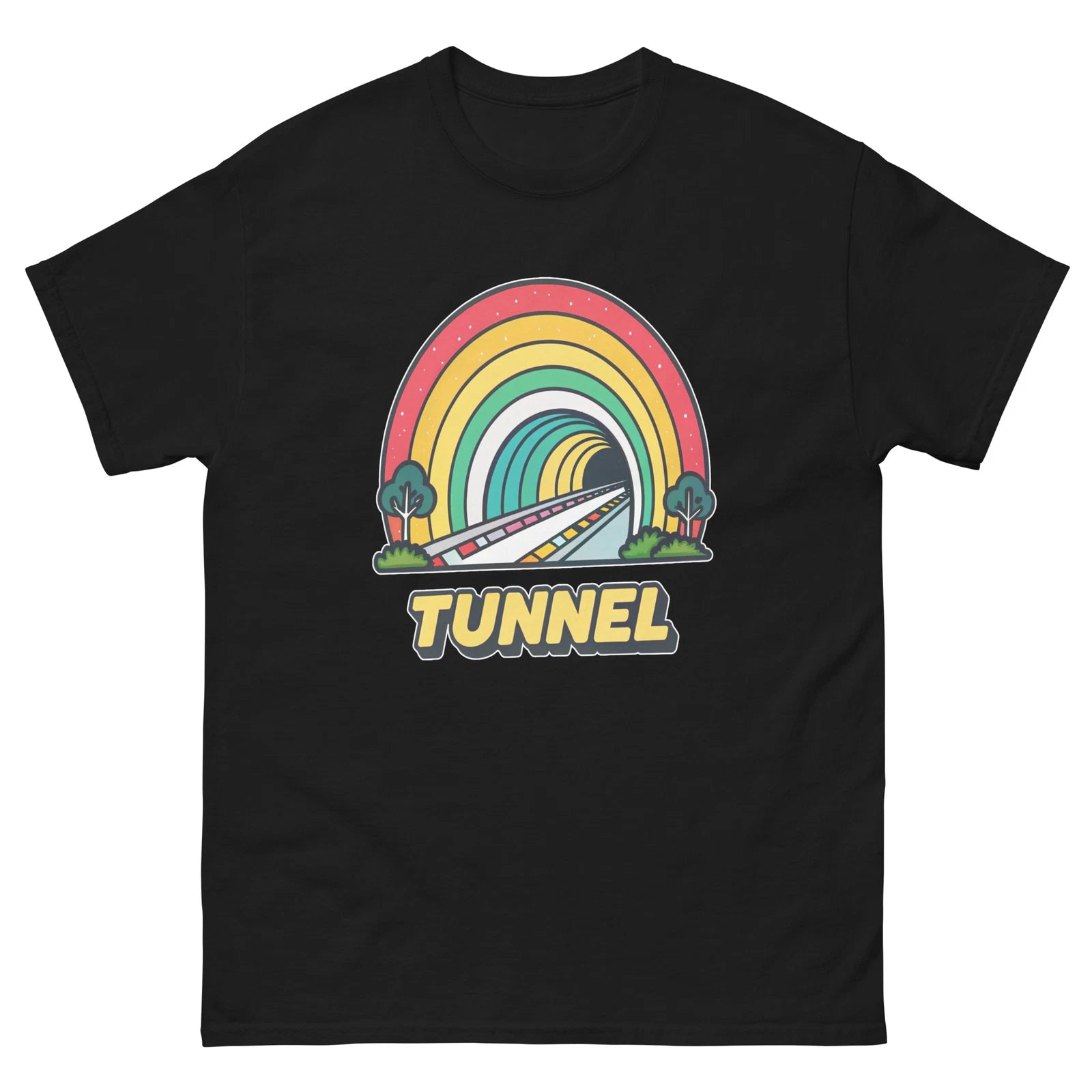 Tunnel Object Place Item Urban T-Shirt
