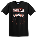 Simple Plan Pop Punk Band Members Portrait Graphic T Shirt Concert Music Fan Tee