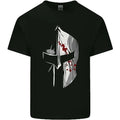 Gym Training Top Spartan Helmet MMA Mens Cotton T-Shirt Tee Top