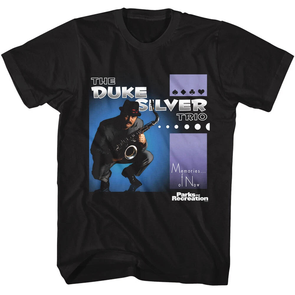 Parks and Recreations The Duke Silver Trio Memories Of Now Men's T Shirt