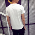 Breathe Easy in This Men's Oversized Casual Tee Shirt with Short Sleeves