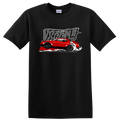Vroom Car Graphic T Shirt Cool Racing Drifting Auto Lover Tee Stylish Design