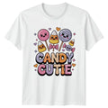 Candy Cutie T-Shirt Womens Sweet Treats Gift For Her