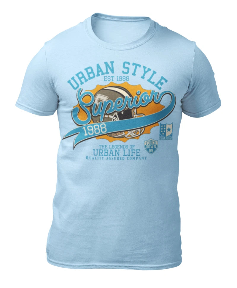 Urban Style Superior Est. 1988 Urban Life - Sports Mens T-Shirt - Womens T-Shirt
