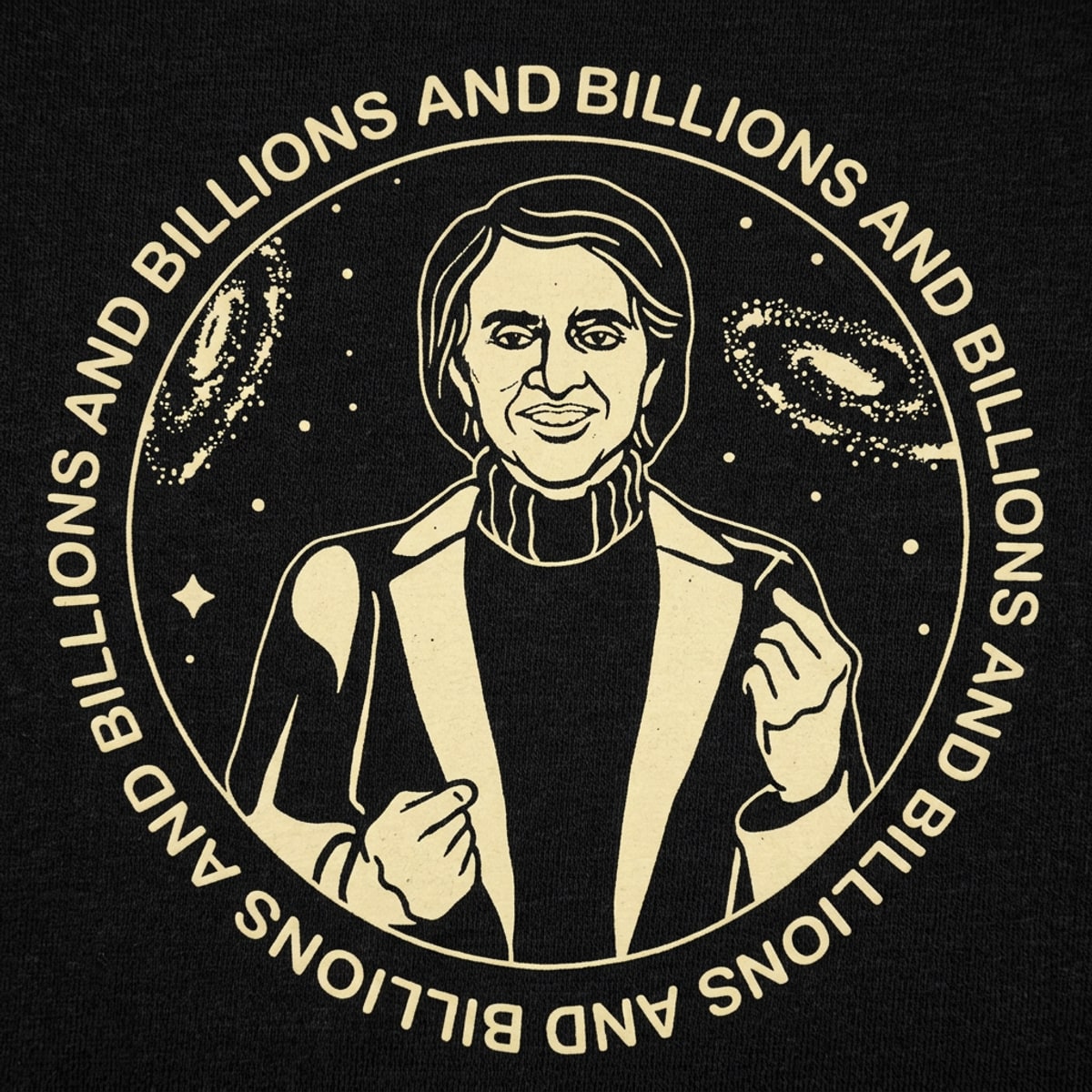 Sagan Billions and Billions Space Portrait