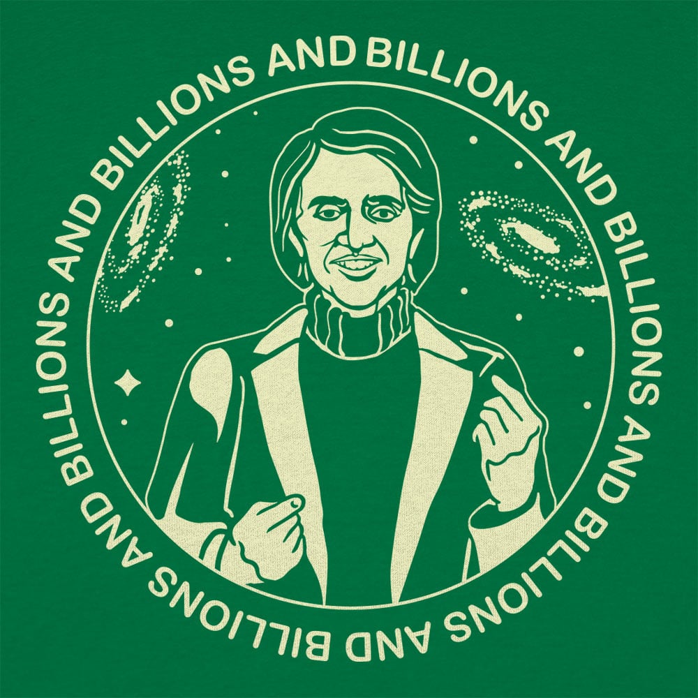 Sagan Billions and Billions Space Portrait